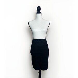 White House Black Market Skirt Women’s Size 4 Black Pencil Skirt Lined Fitted